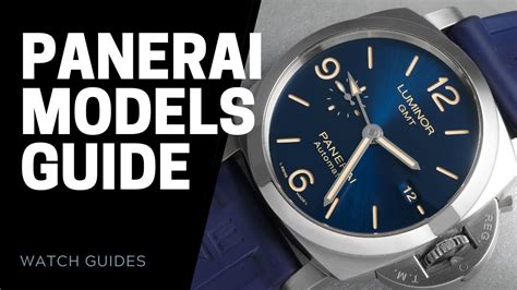 panerai models explained.